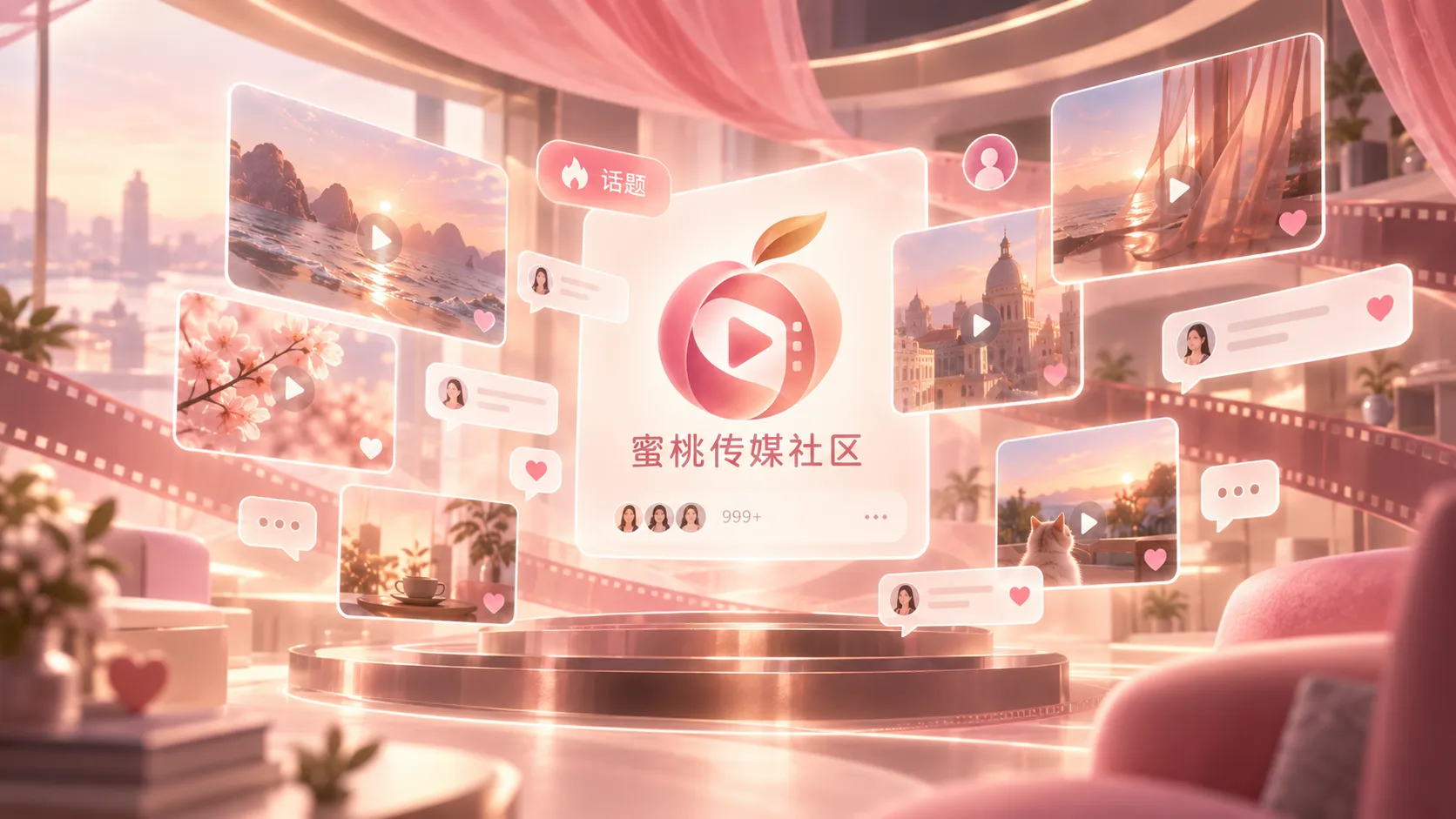 排练现场中的人物配合