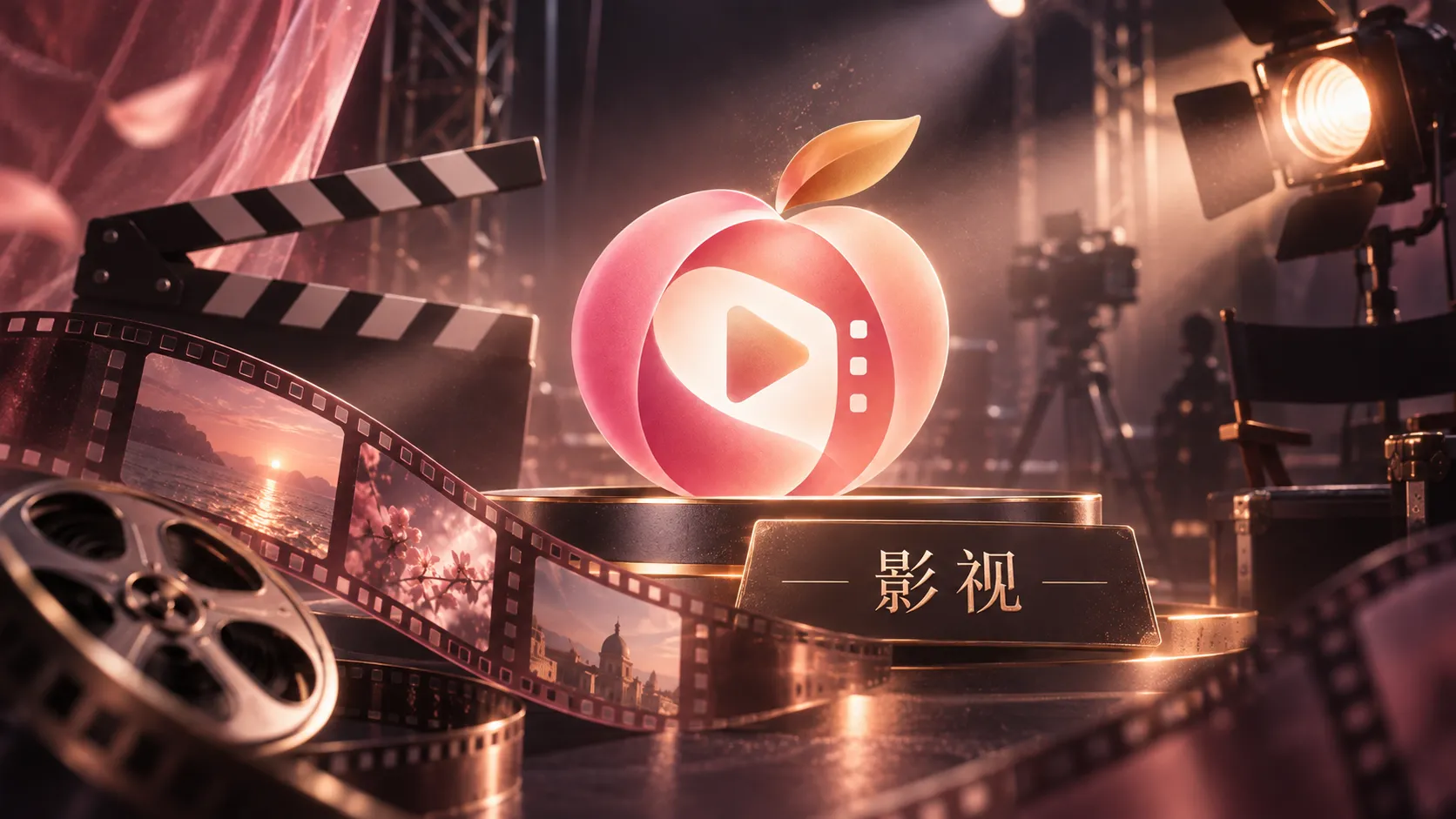 夜间观影氛围与屏幕光影