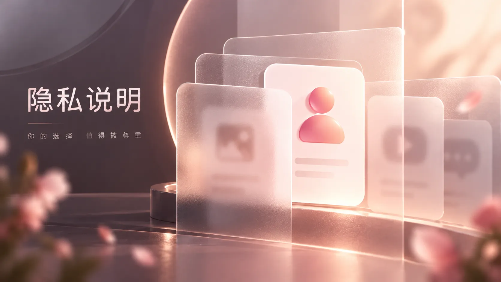 简洁的隐私与本地收藏提示